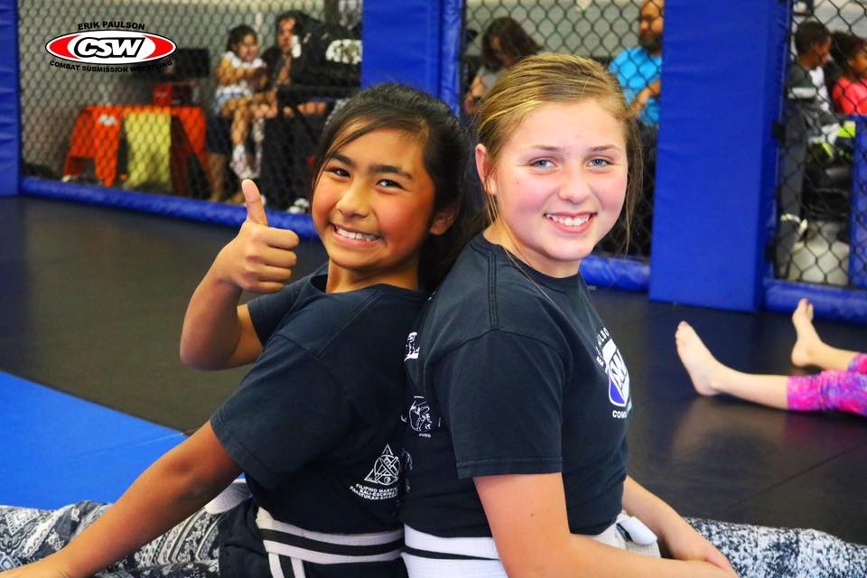 Kids MMA training at CSW
