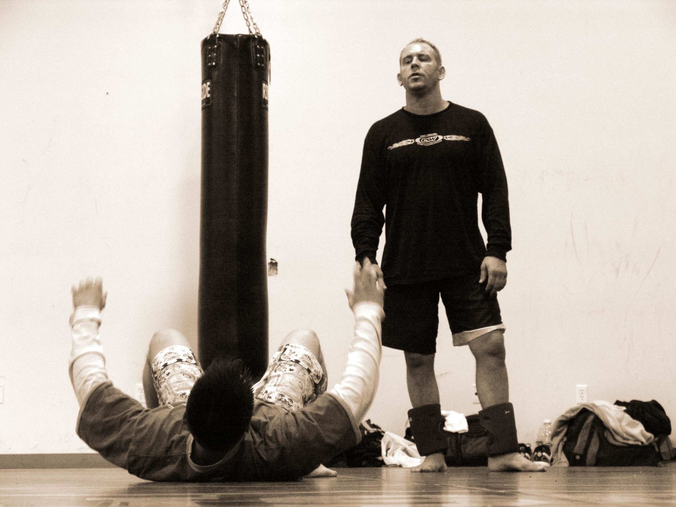 Erik Paulson coaching at CSW Training Center