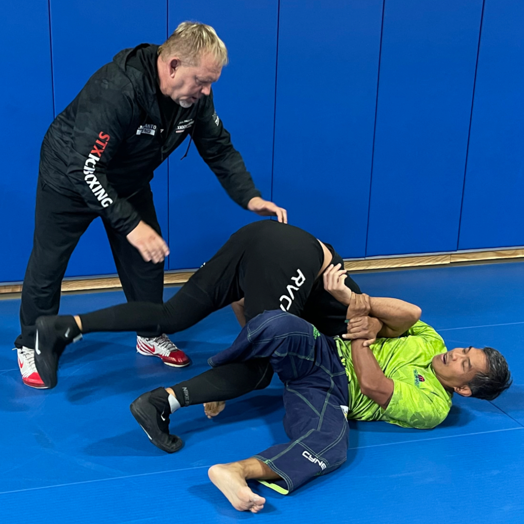 Private martial arts instruction at CSW Fullerton