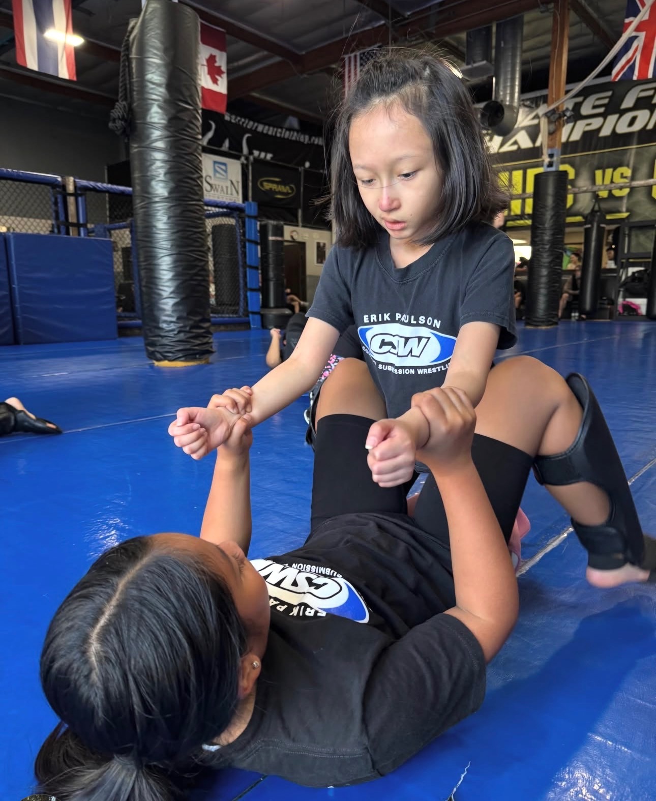 Youth martial arts training at CSW