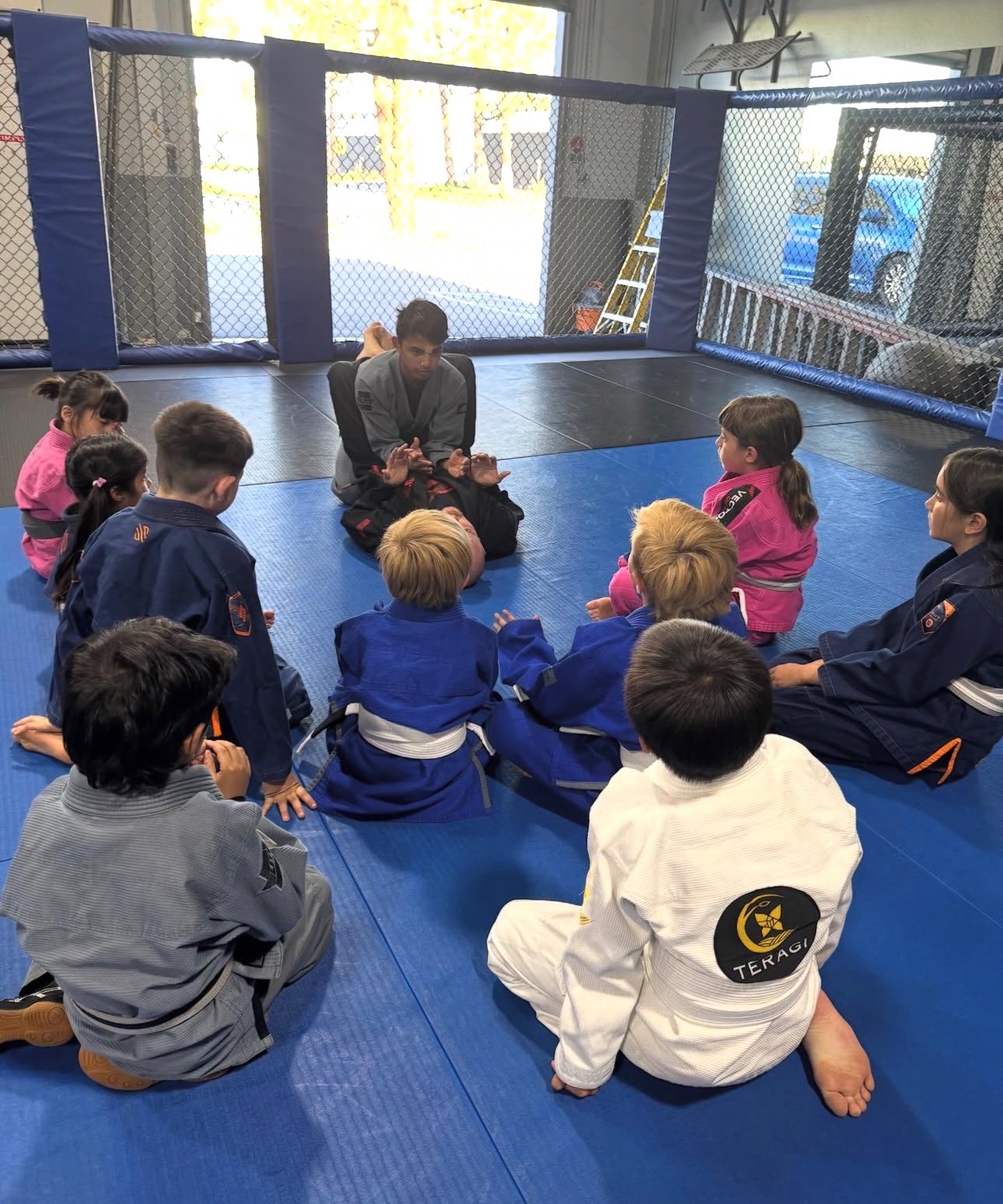 Kids martial arts class at CSW